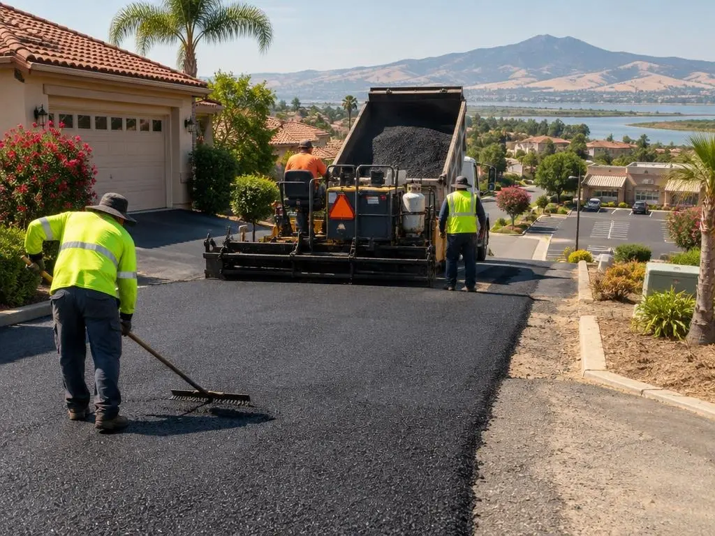Asphalt Driveway Paving in Antioch, CA